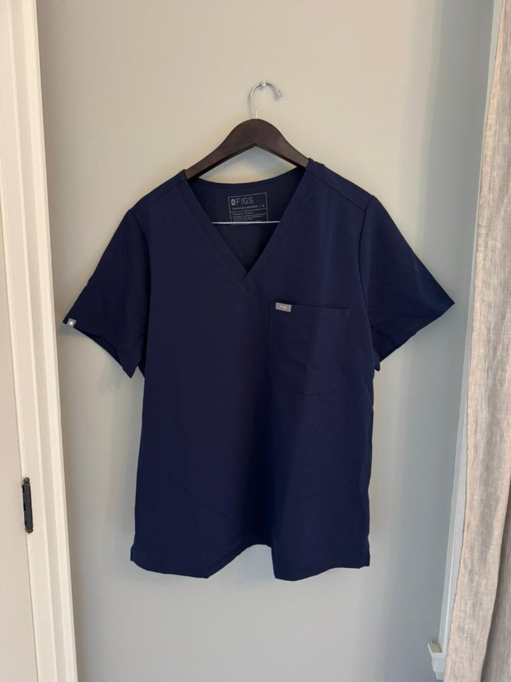 Figs Catarina Scrub Top - Size XL - Navy